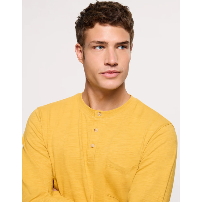 Camiseta Manga Larga Amarilla - Barnock