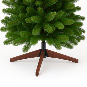 Blitzen - Albero di Natale effetto realistico in PE e PVC Ø104x210H, 1140 rami