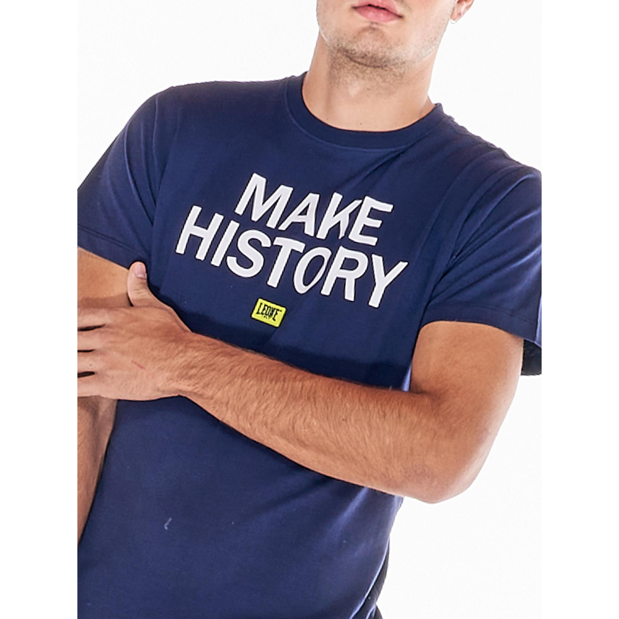 Camiseta con estampado de bienvenida 'Make History' para hombre