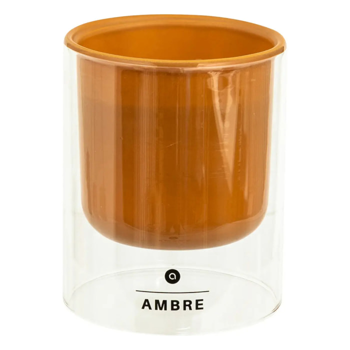 Bougie parfumée Ilan ambre 220g