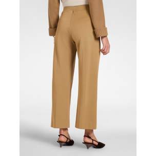 Elena Mirò - Pantalones de punto mezcla de viscosa - Beige