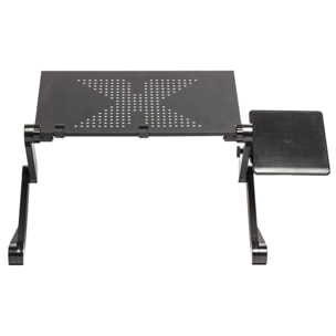 POSTE DE TRAVAIL REGLABLE PC TABLETTE SOURIS
