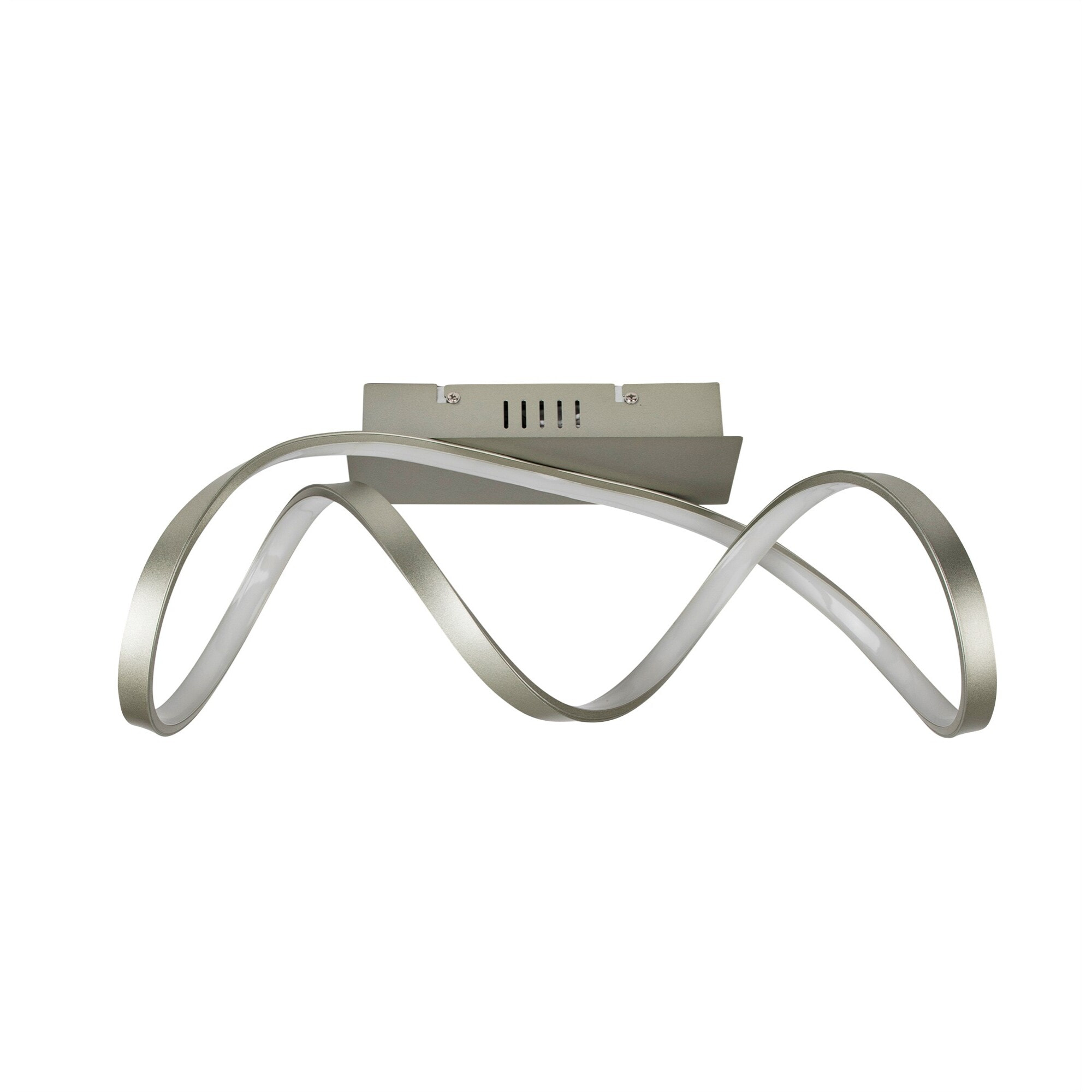 Forlight Plafón LED 17.6W Blanco Neutro - 4000K Gris Merengo para Interior Techo para Dormitorio, Salón