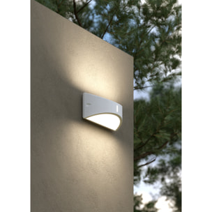 Forlight Aplique LED Centa Blanco Opal - Iluminación Moderna y Eficiente para el Hogar, Aluminio y Policarbonato, Luz 4000K, Diseño Elegante y Duradero