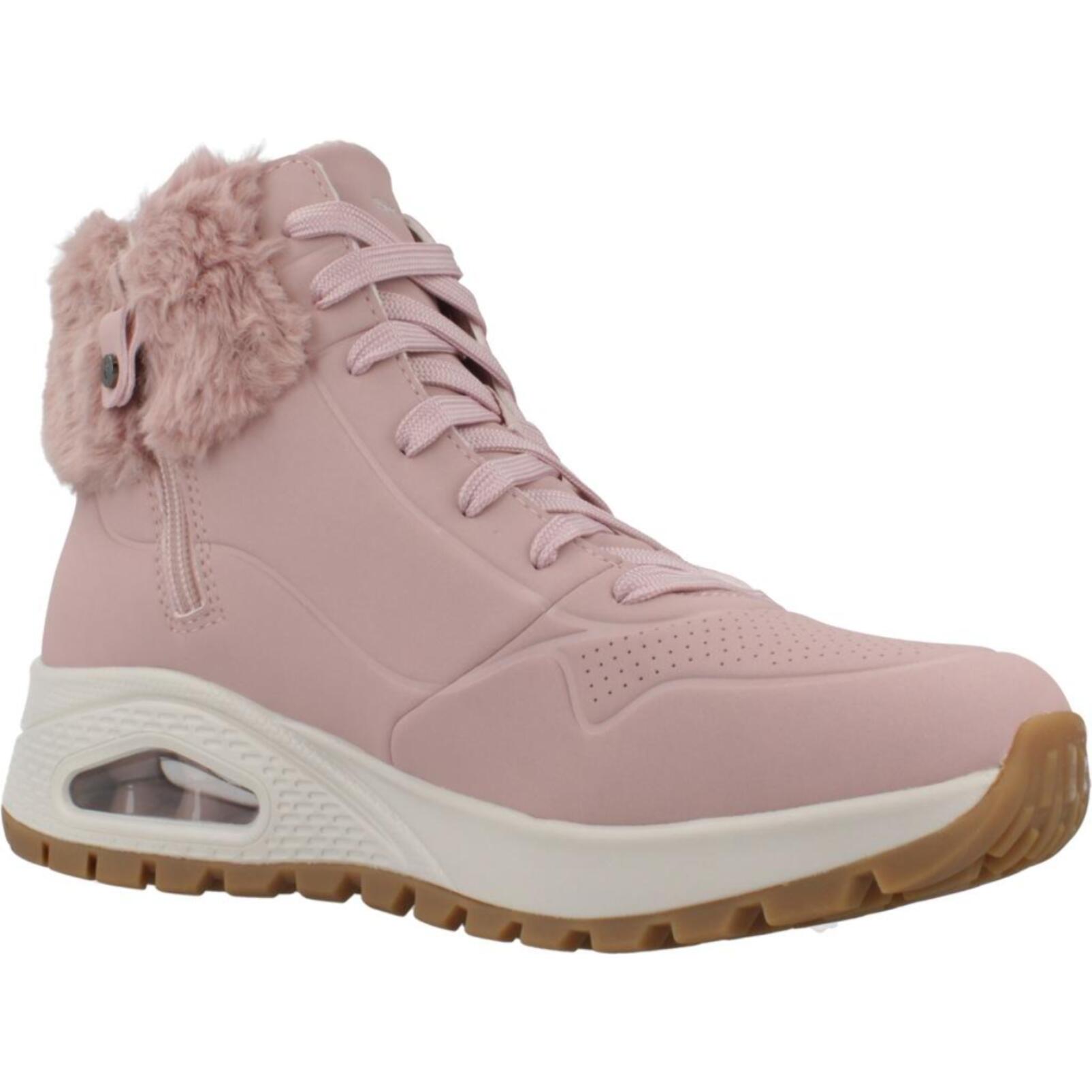 Botines Mujer Uno Rugged Fall Air Rosa