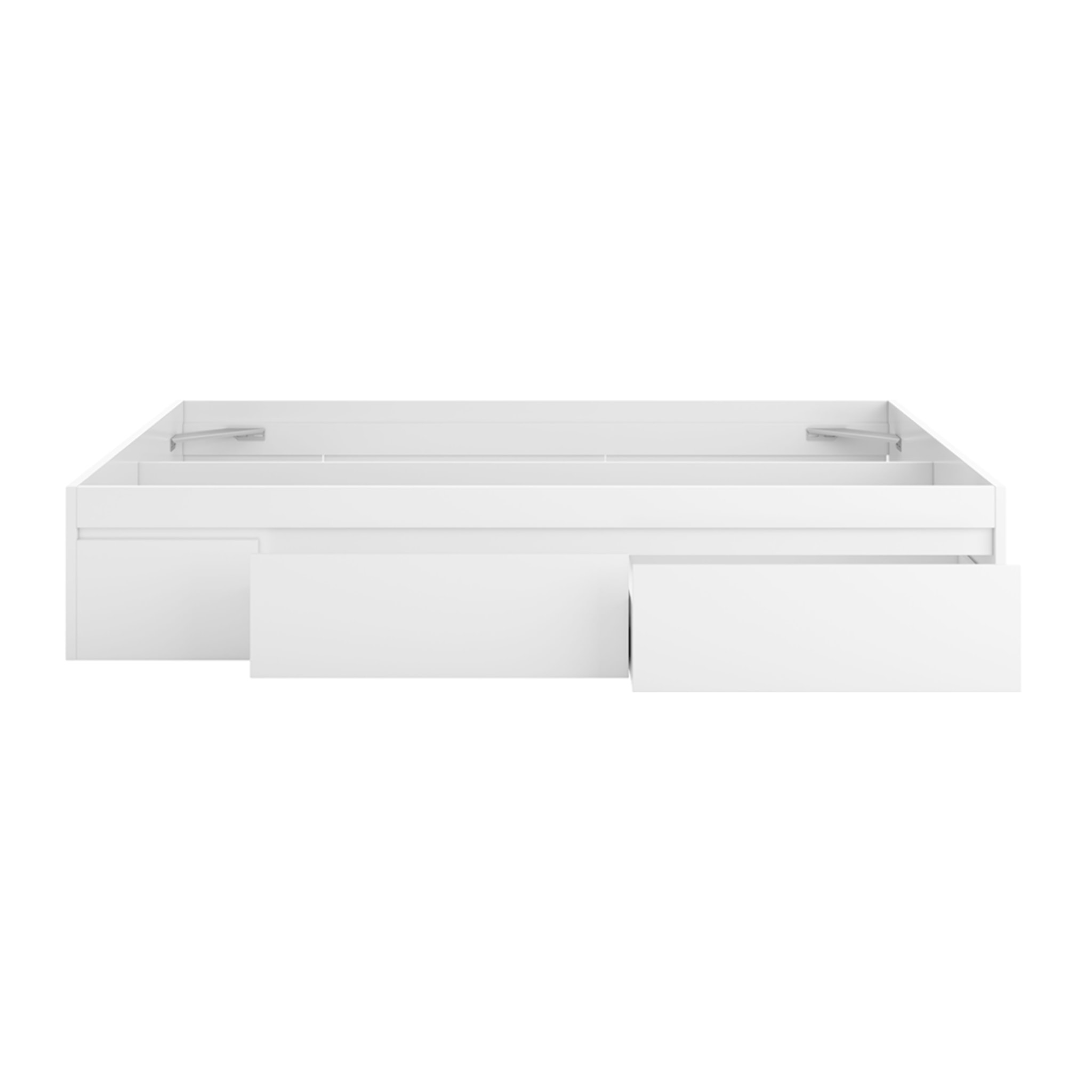 Cama Bed 4 Cajones 150x190cm Blanco Artik