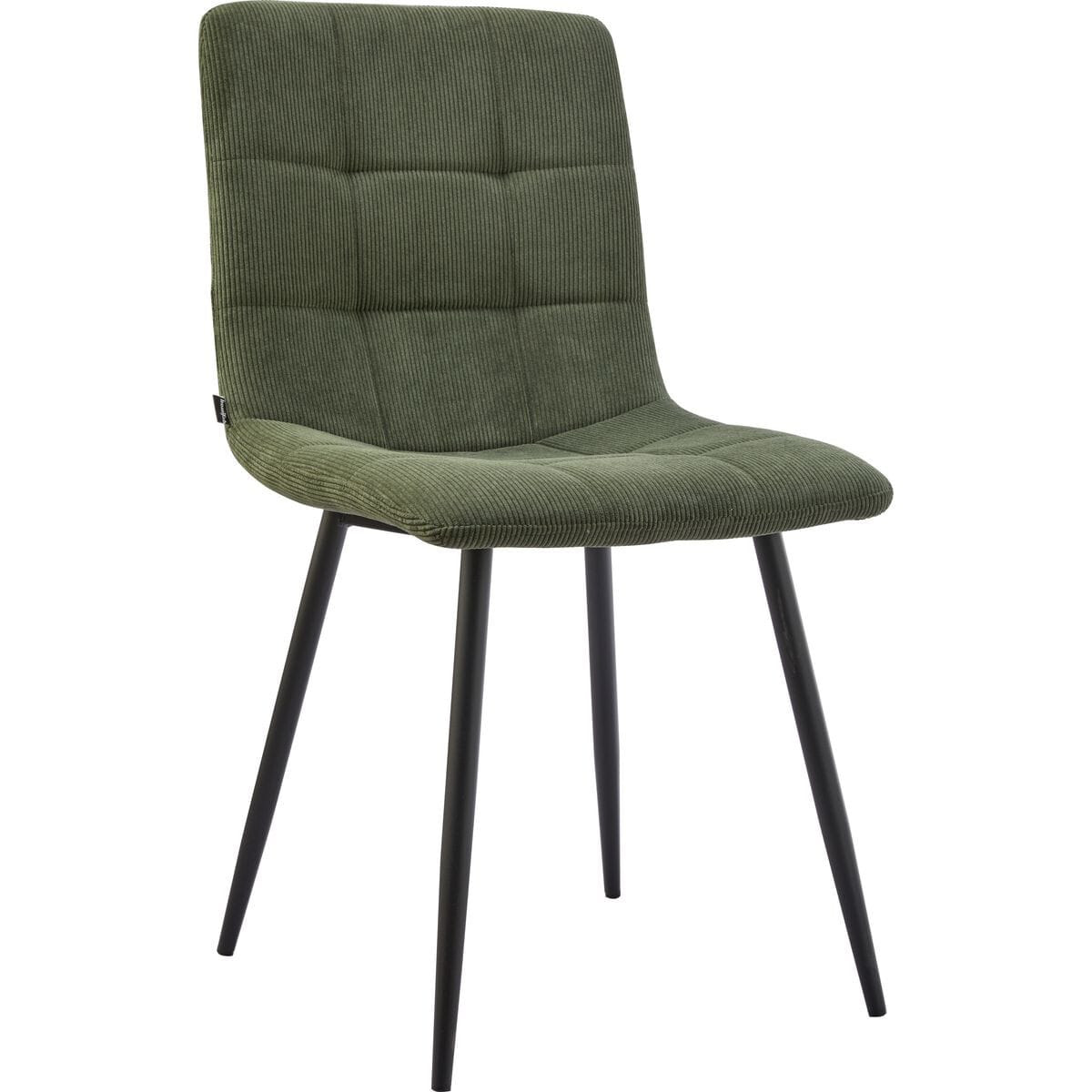 Lot de 2 chaises en velours côtelé - IGGY
