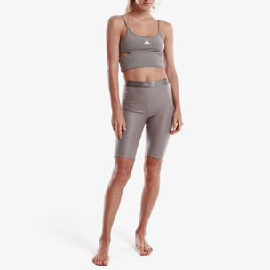 Kappa - Pantalones cortos Mujer Gris - AUTHENTIC BUNNY