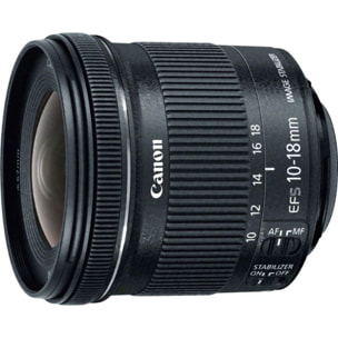 Objectif pour Reflex CANON EF-S 10-18mm f/4.5-5.6 IS STM