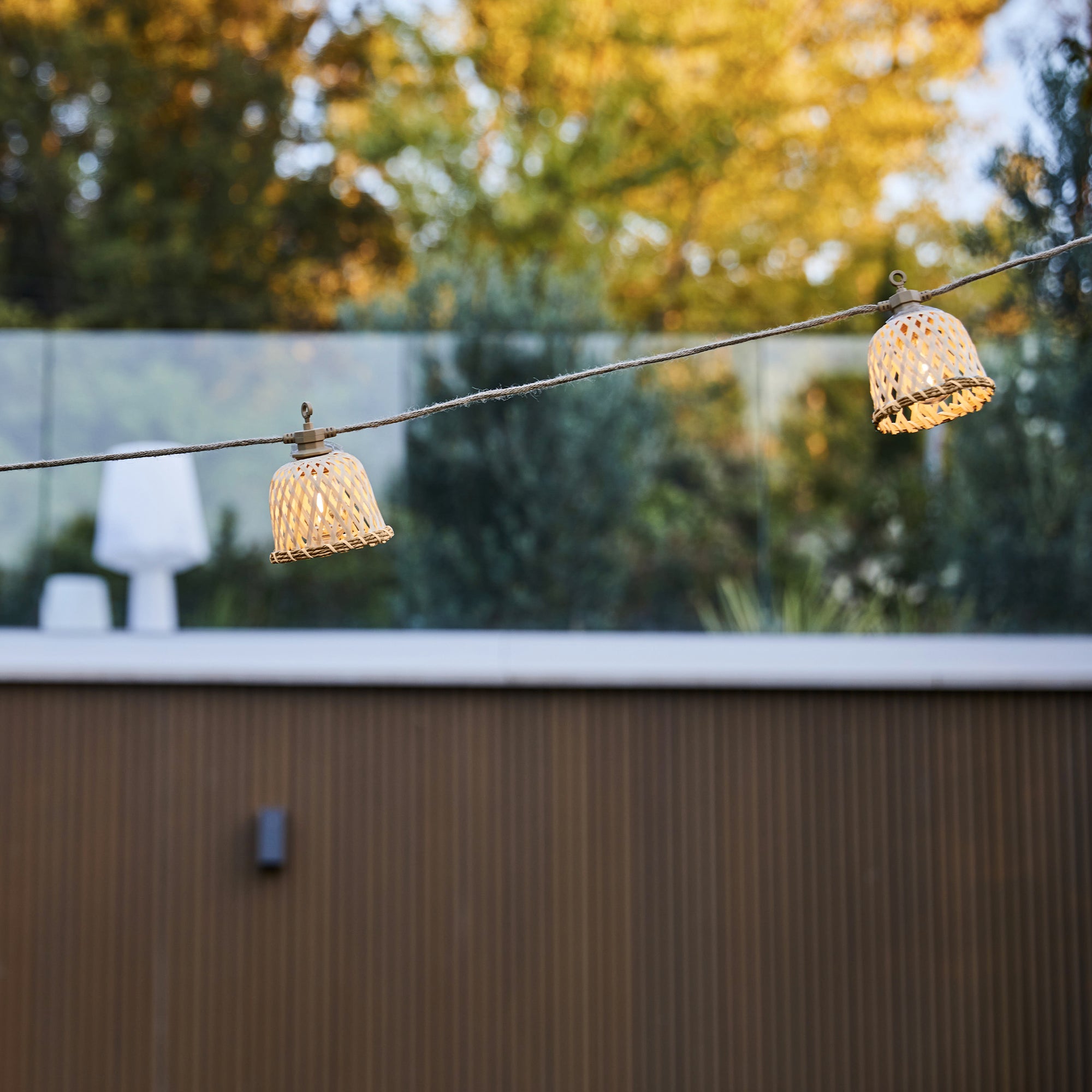 Guirlande solaire MALY HYBRID 10 ampoules 8M