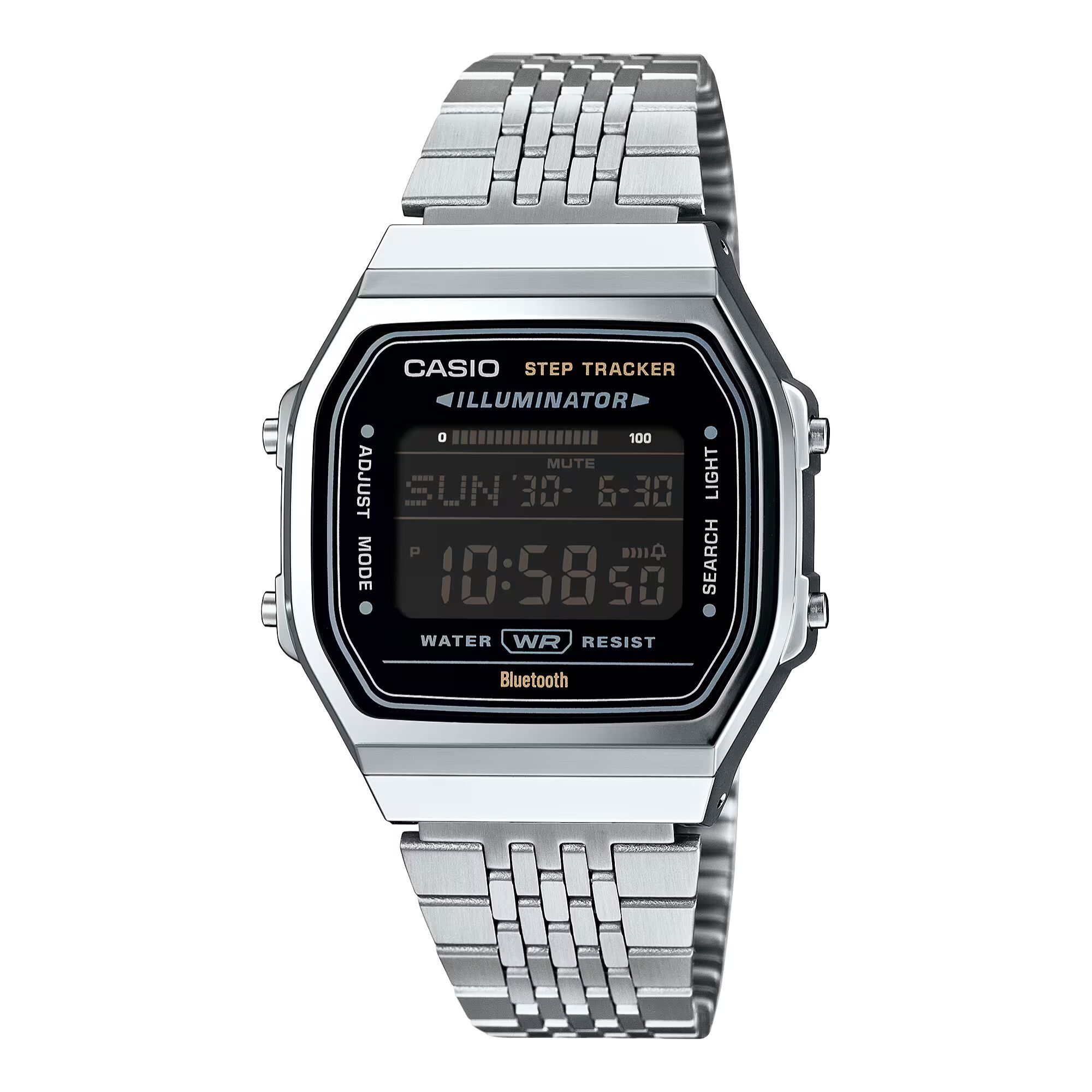 Reloj Casio ABL-100WE-1B Unisex Digital Cuarzo con Correa de Acero inoxidable