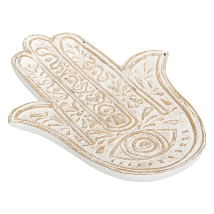 Vide poche "Oasis" - bois - 25x1 - 8 cm