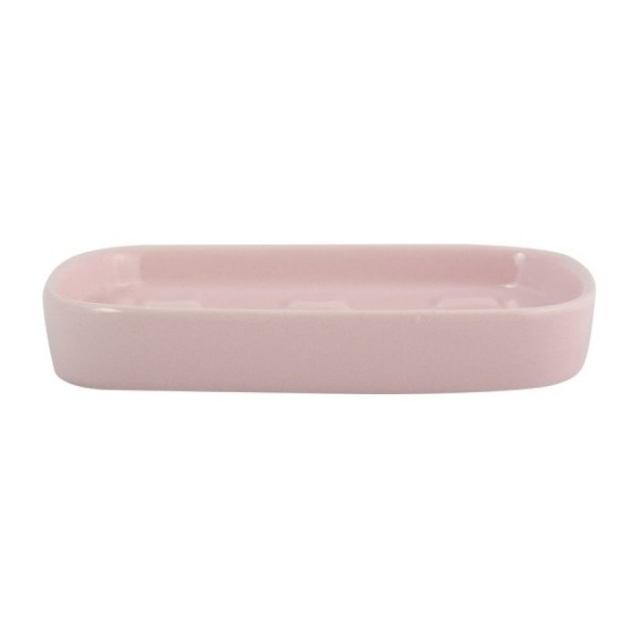 Porte Savon Céramique LOUISE Rose pastel MSV