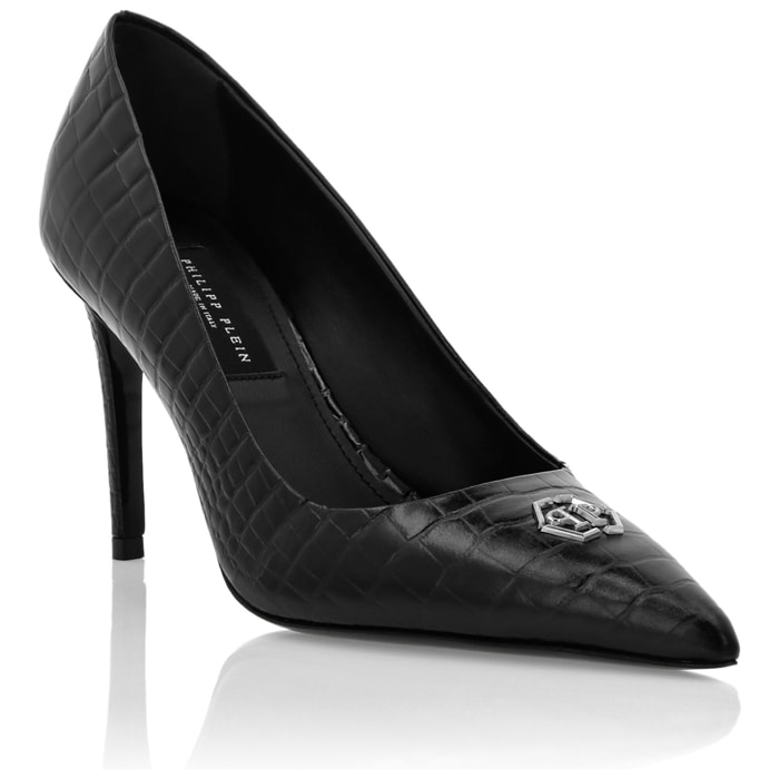 PHILIPP PLEIN Decollete Mid Heels HEXAGON