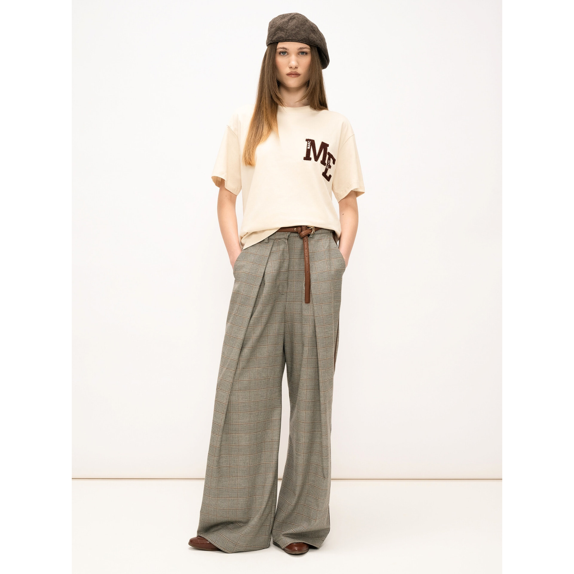 Pantaloni donna Made in Italy Calliope Elite - Viscosa e Poliestere