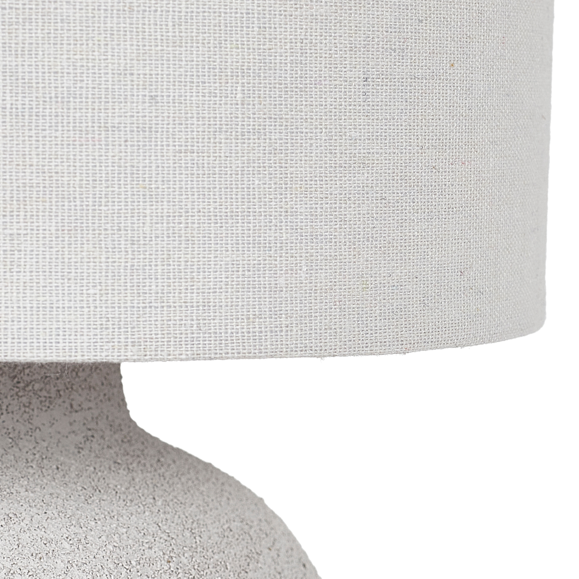 Lampe Ceramique Embossee H40cm