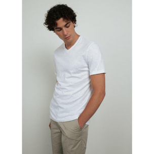 T-SHIRT BIANCO CONBIPEL