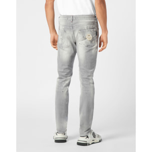 PHILIPP PLEIN Jeans taglio straight HEXAGON