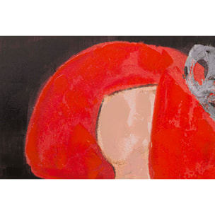 Cuadro Menina 80% Pintado A Mano 80x4x120 Cm