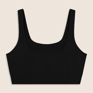 Top Sportivo Seamless con Fascia Sottoseno in costina