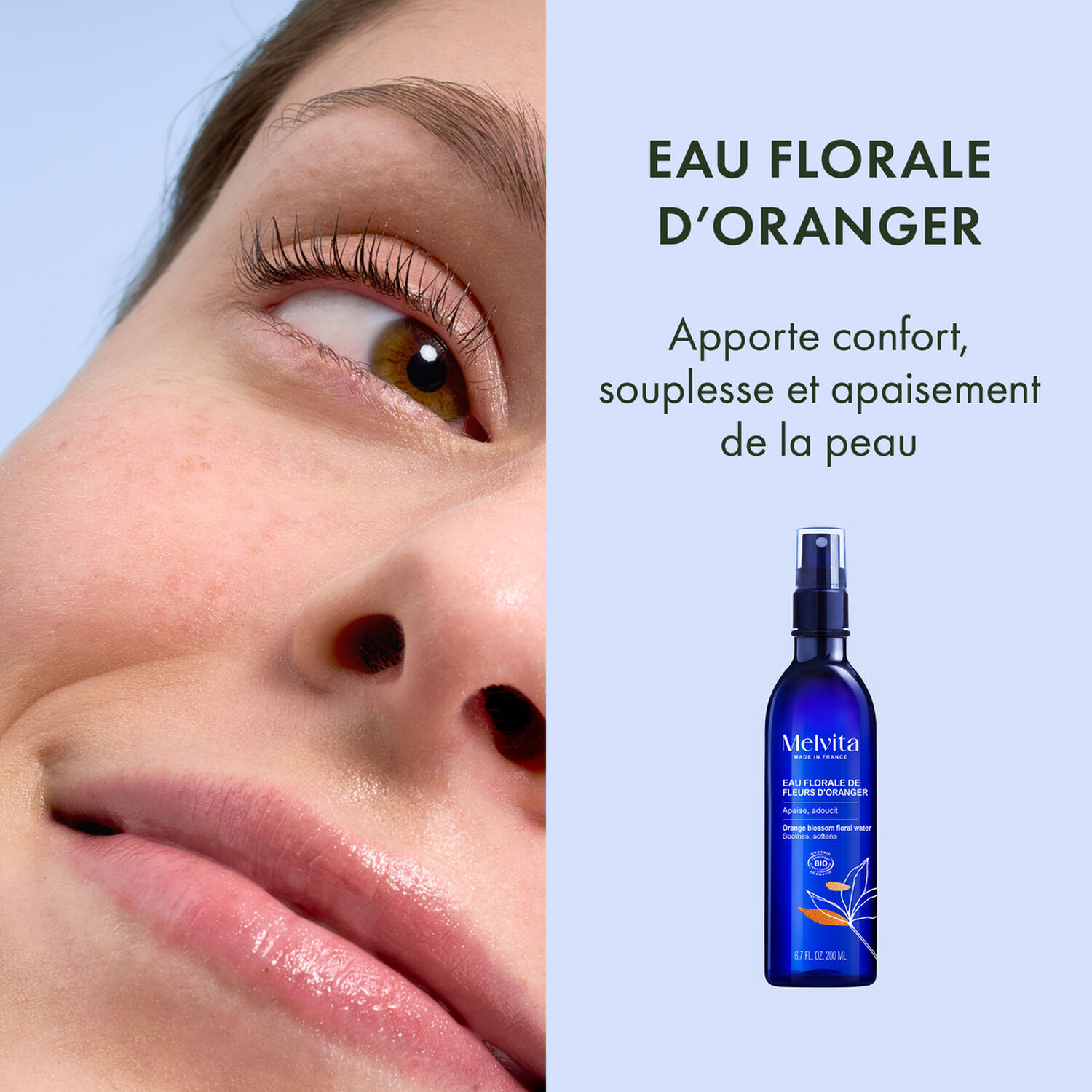 Eau Florale Fleur d'Oranger - Adoucissante Spray 200 ml