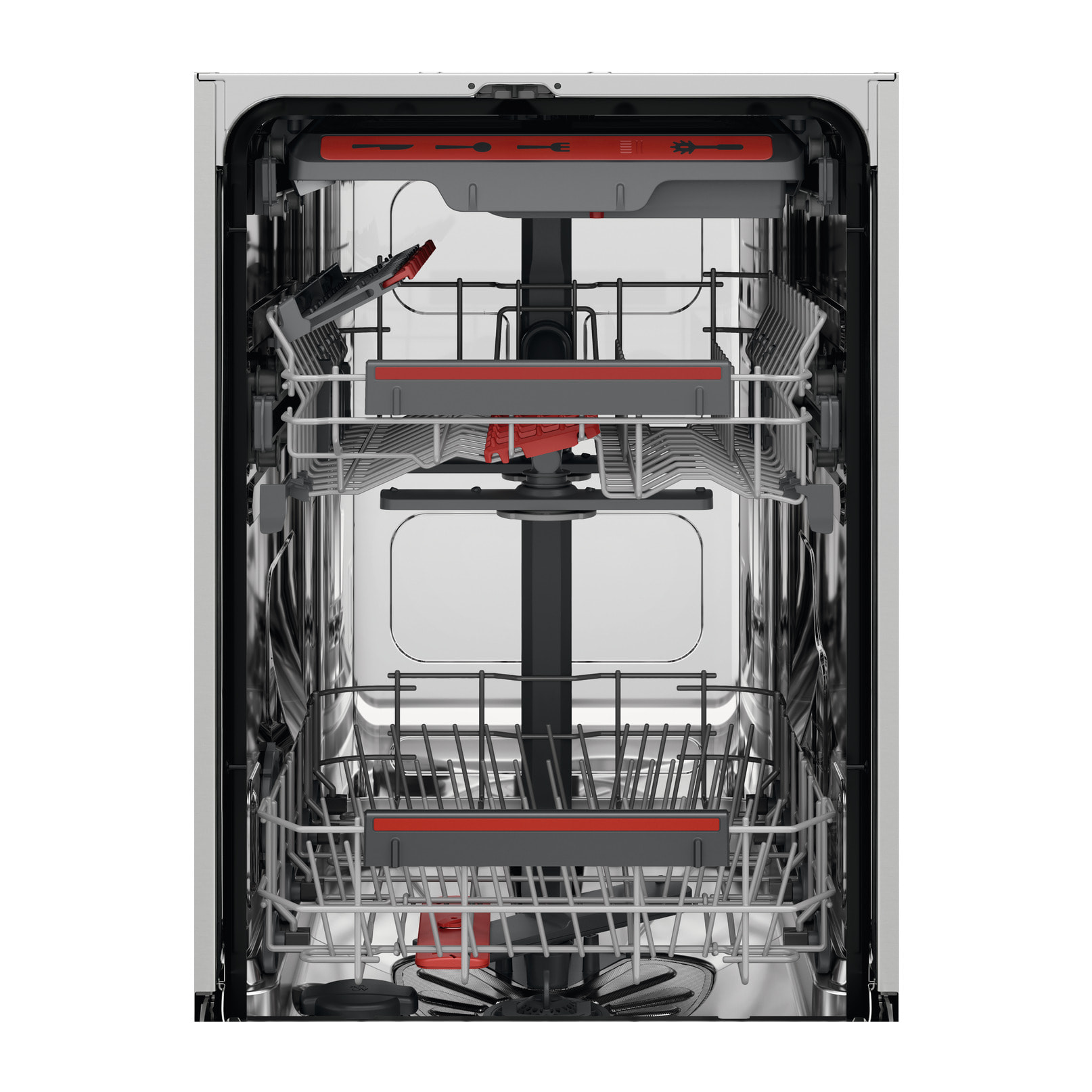 AEG Lavavajillas de 45 cm Serie 7000 GlassCare para 10 cubiertos FFB73527ZM