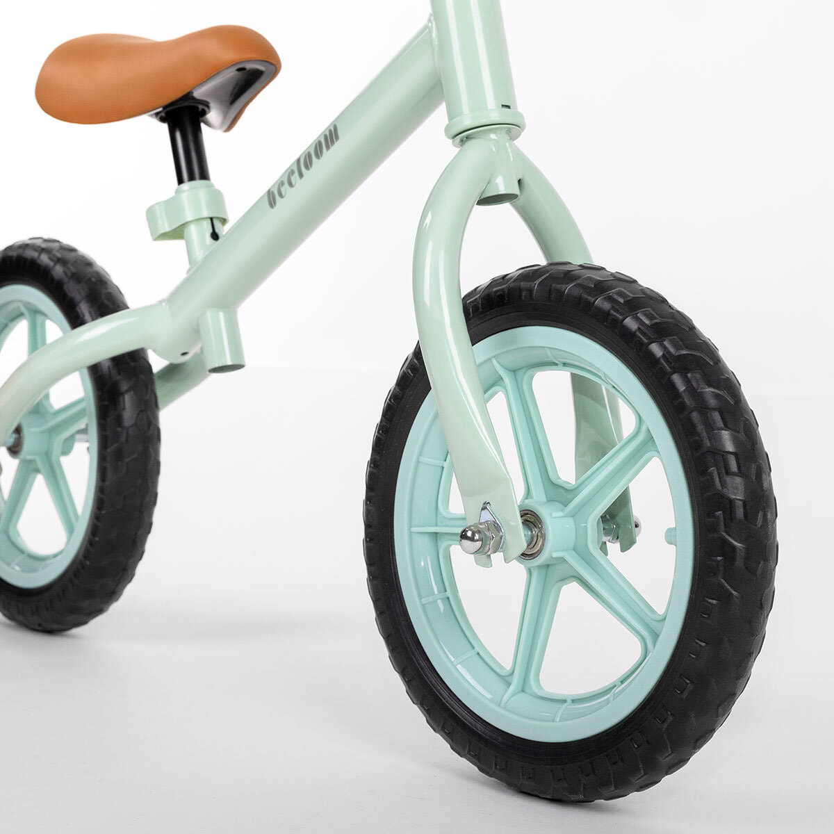 Bicicleta sin pedales MINT BIKE bici infantil de aluminio diseño verde