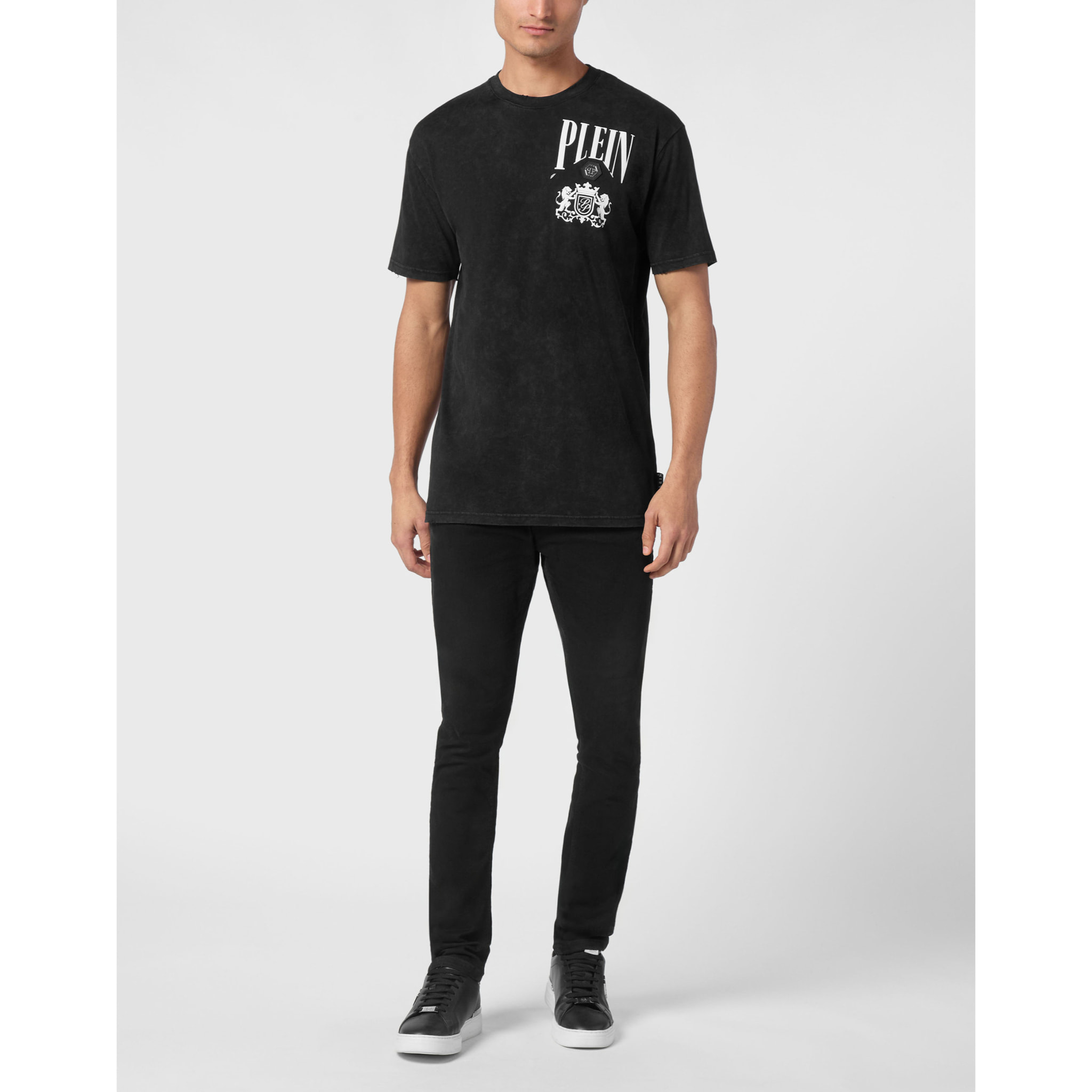 PHILIPP PLEIN Camiseta Cuello Redondo RACING