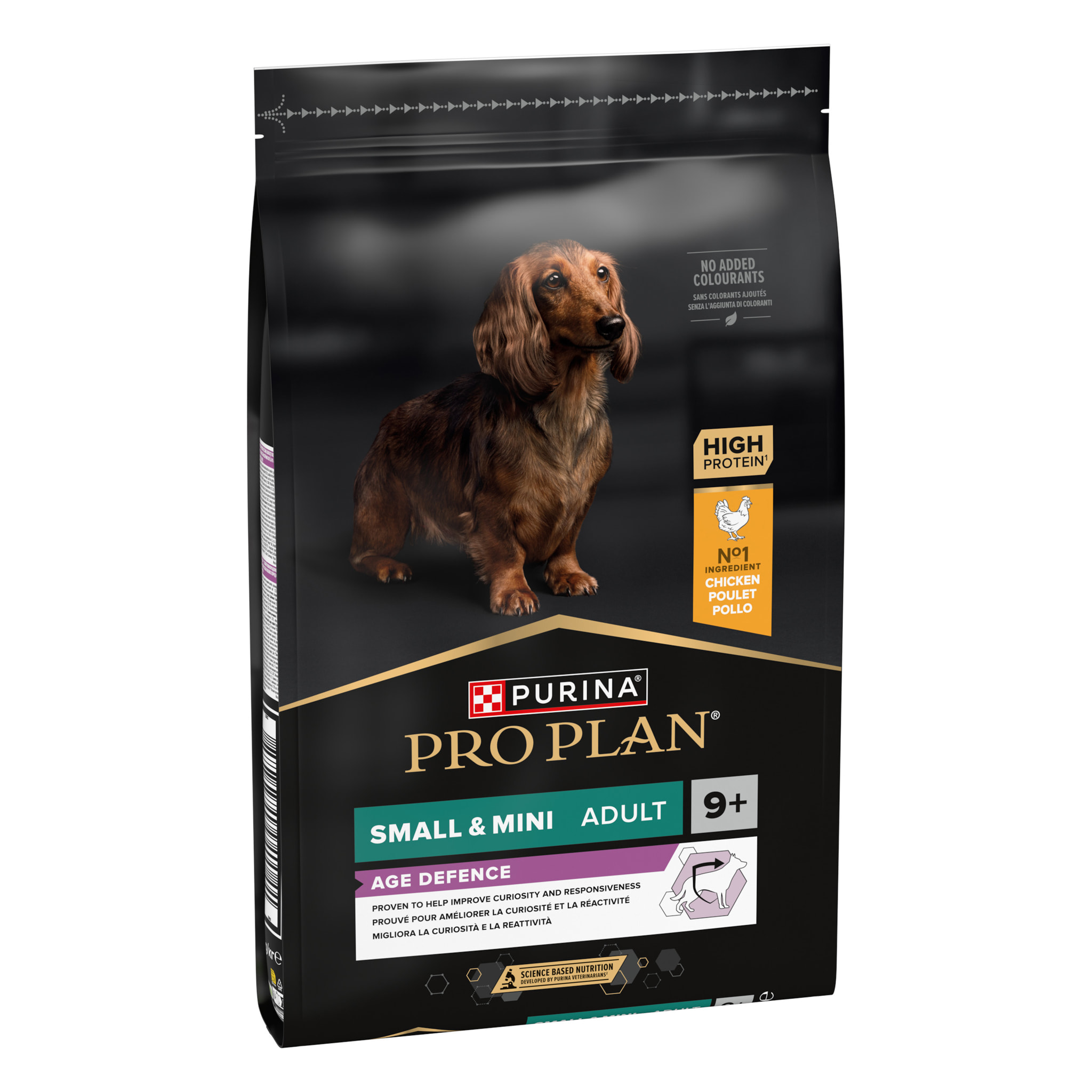 PRO PLAN Chien Small&Mini Adult 9+ Age Defence Poulet 7KG