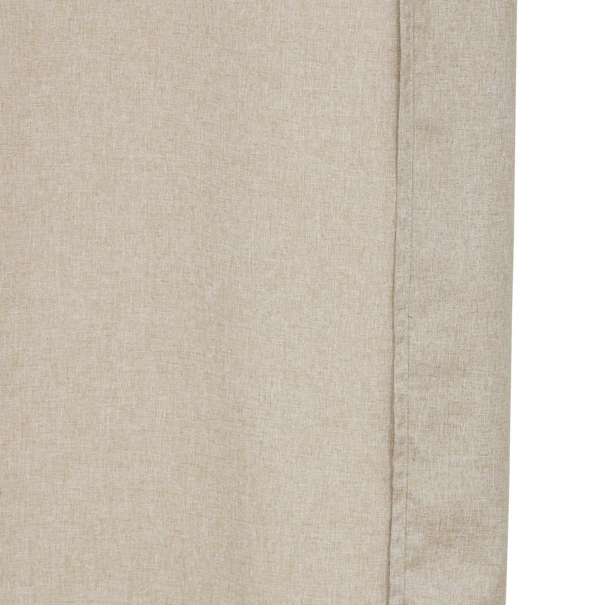 Rideau de douche L180cm beige effet lin