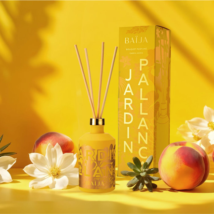 Jardin pallanca - Bouquet Parfumé 365 ml et 4 brins de rotin