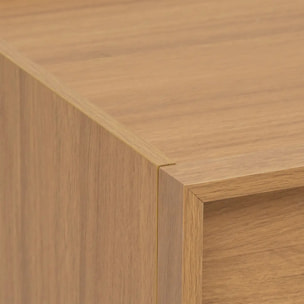 Table de chevet Framy 2 tiroirs en bois