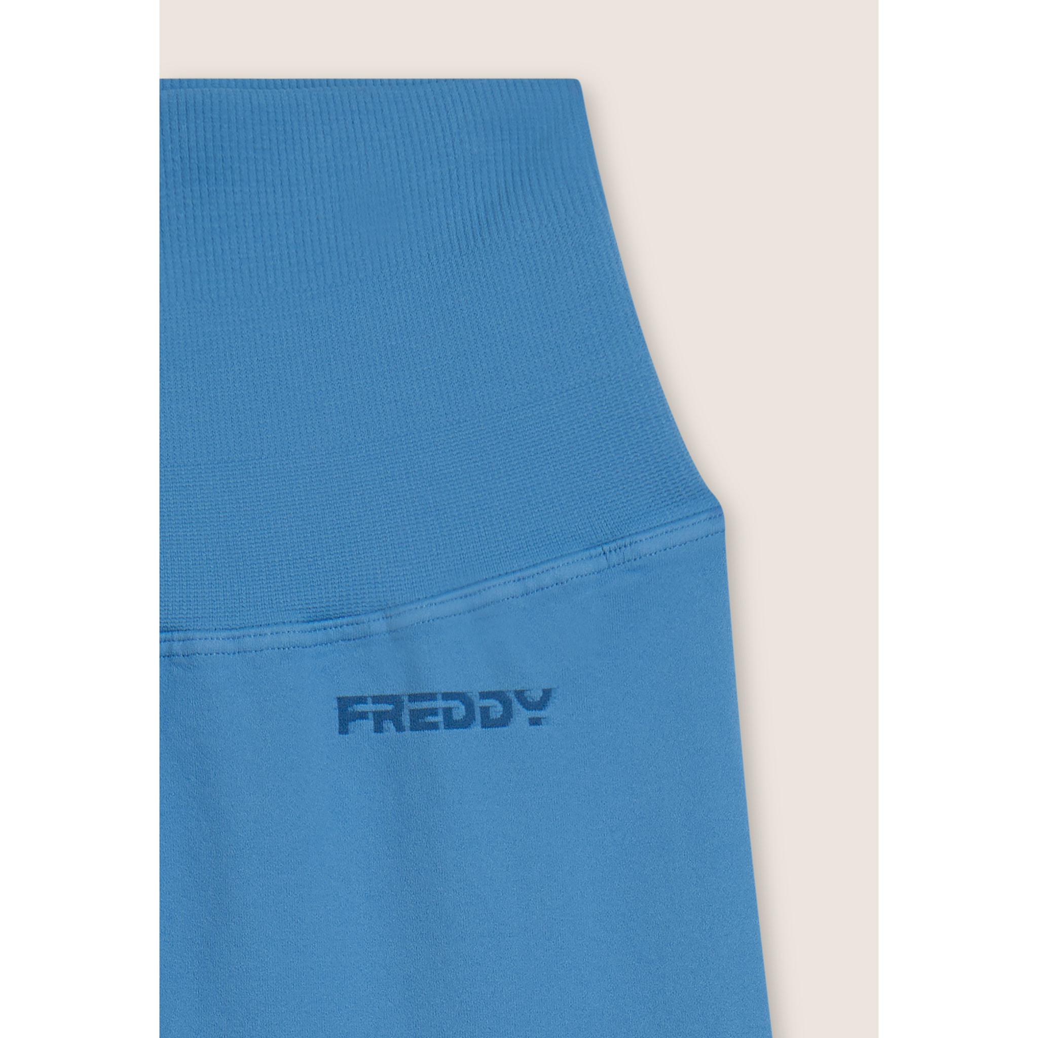 Leggings seamless 7/8 a vita altissima con cuciture shaping