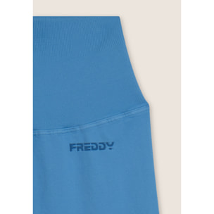 Leggings seamless 7/8 a vita altissima con cuciture shaping