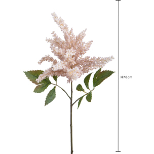 Astilbe 70 Cm - Pezzi 6 - 17X70X16cm - Colore: Rosa - Bianchi Dino - Fiori Artificiali