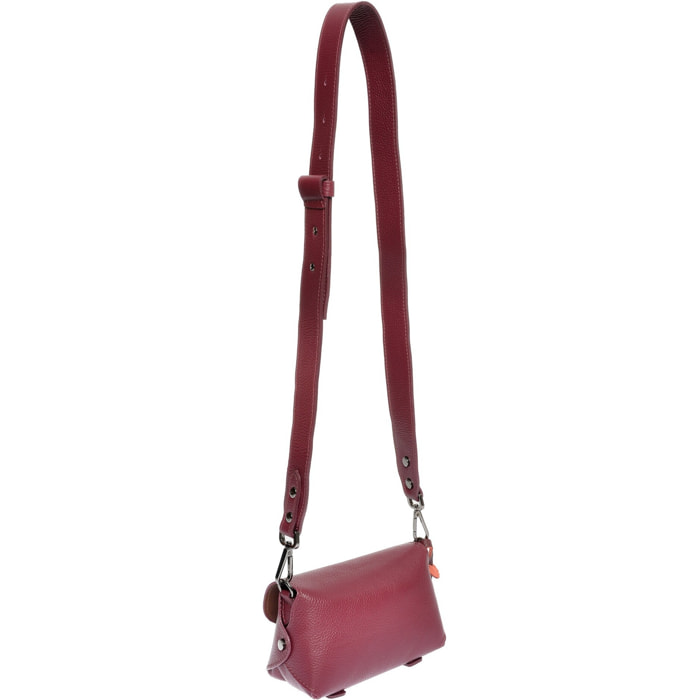 Borsa a spalla Anna Luchini Bordeaux