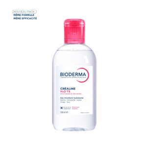 Créaline H2O TS - Eau Micellaire Démaquillante Hydratante - Peaux Sensibles Très Sèches