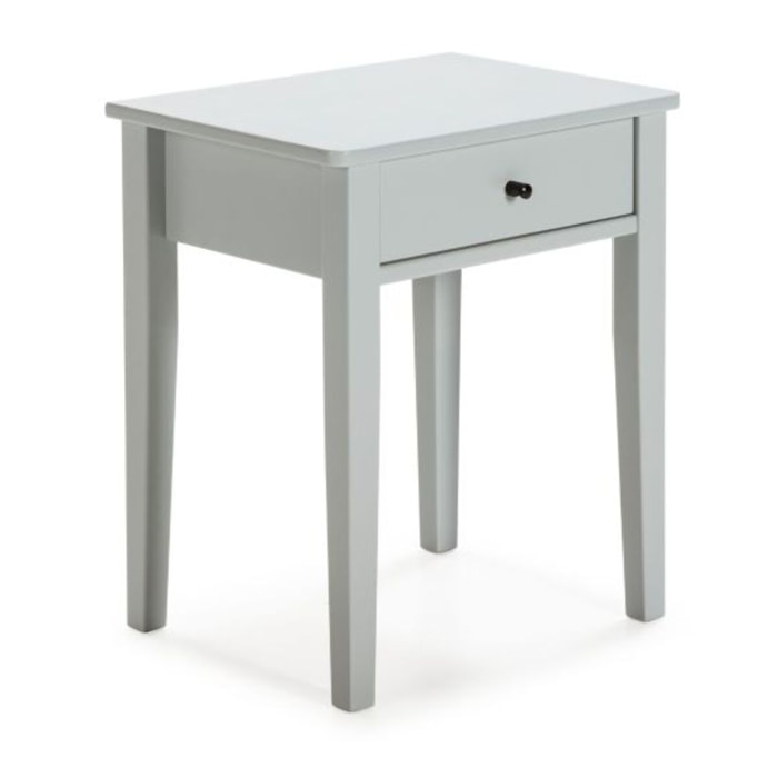Mesita de noche Vika Gris Soft