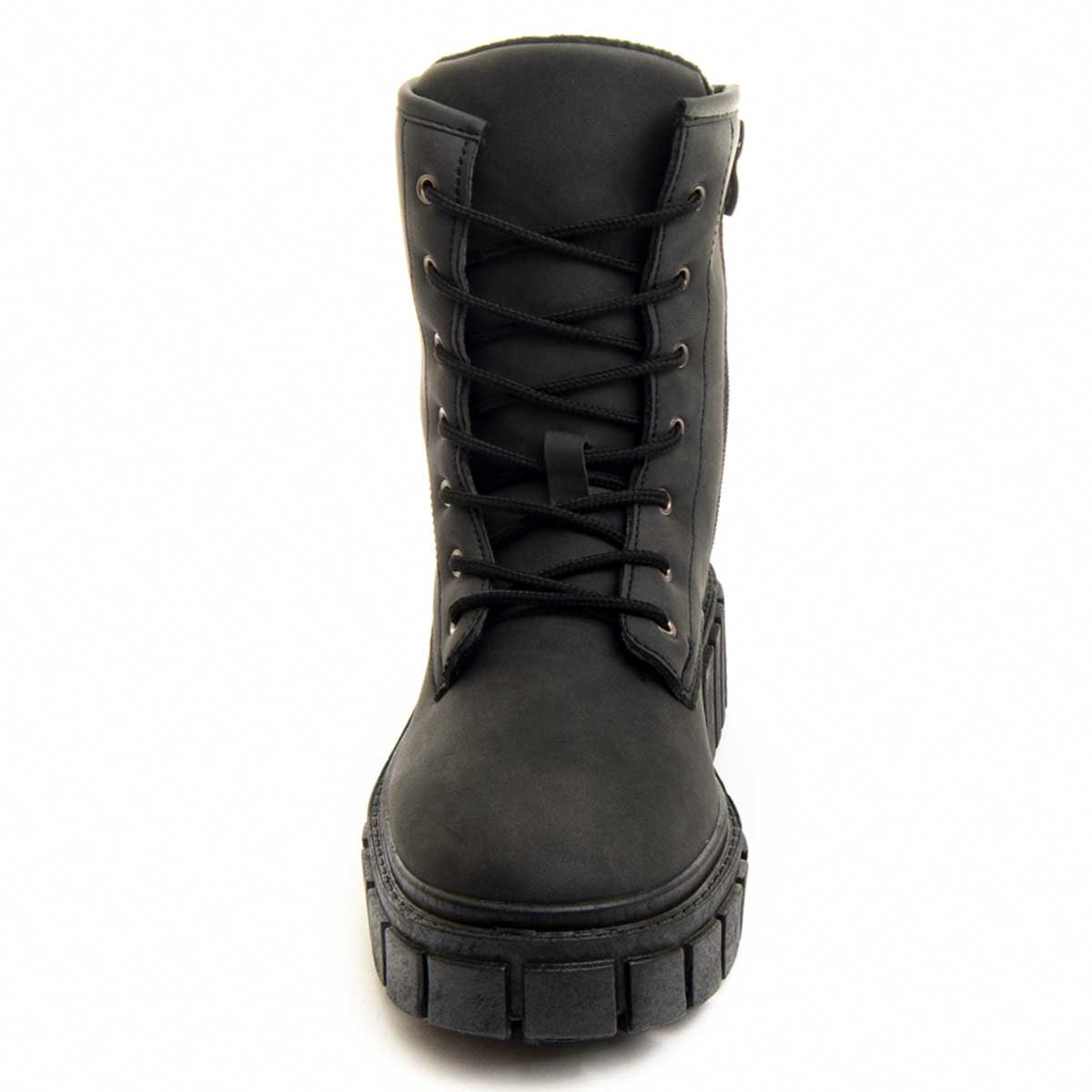 Bota de plataforma - Negro - Altura: 5 cm