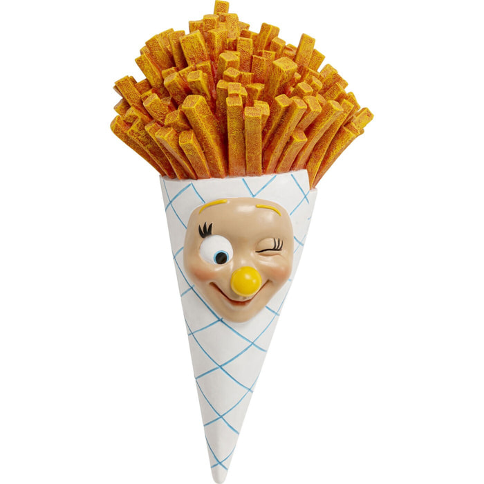 Déco murale cornet de frites 46cm Kare Design