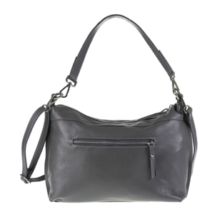 Borsa a spalla da donna Made in Italy - Modello Seraphina - 100% pelle - 35.0 x 23.0 x 20.0 cm