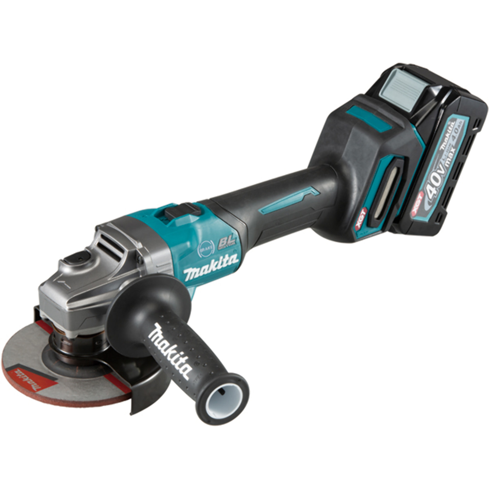 Amoladora Ø 125 mm 40 V max Li-Ion 4 Ah MAKITA - GA005GM201