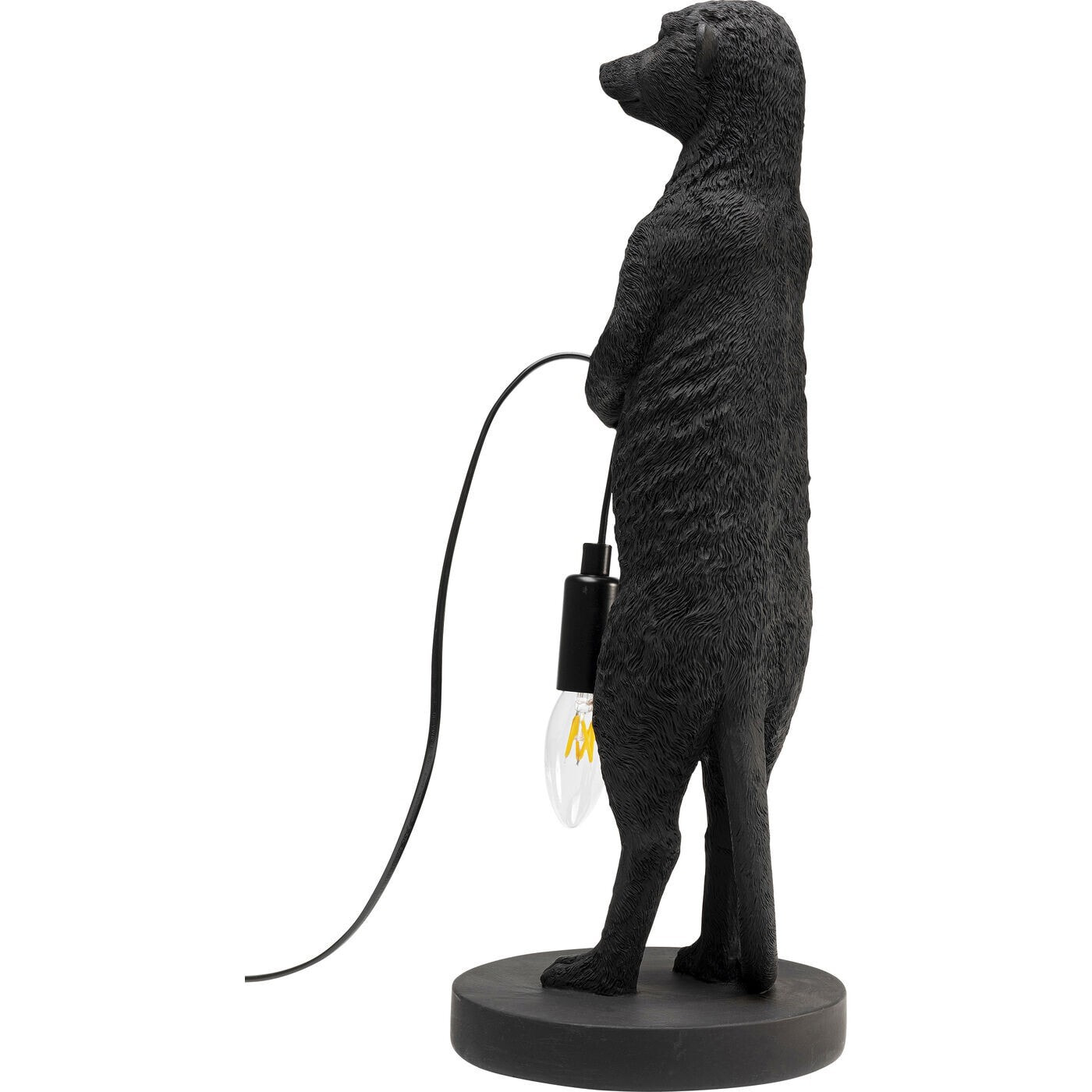 Lampe suricate noir Kare Design