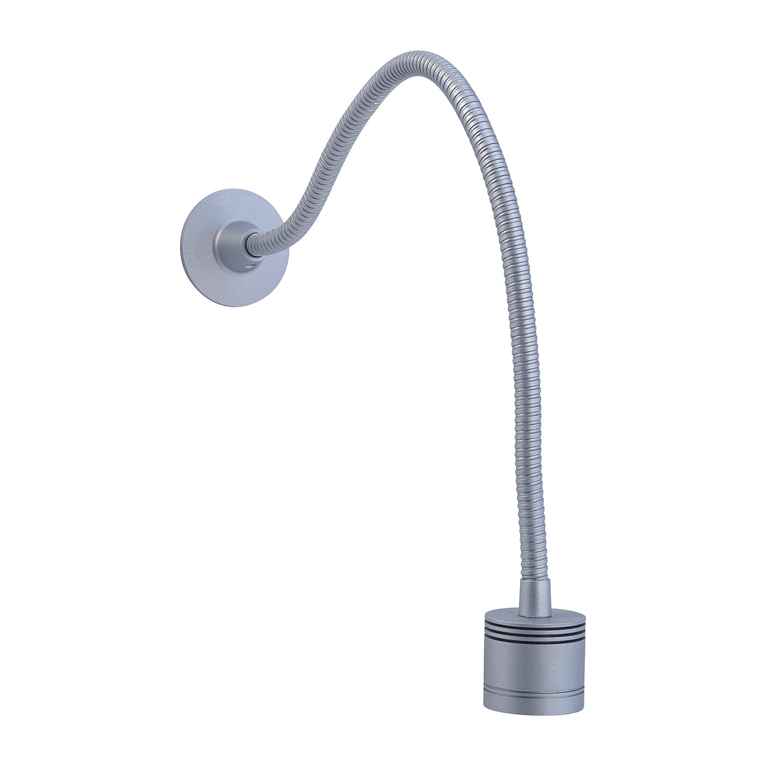 LEDS C4 Luz De Lectura Wall Led 2,2W 3000K Aluminio Anodizado 146Lm