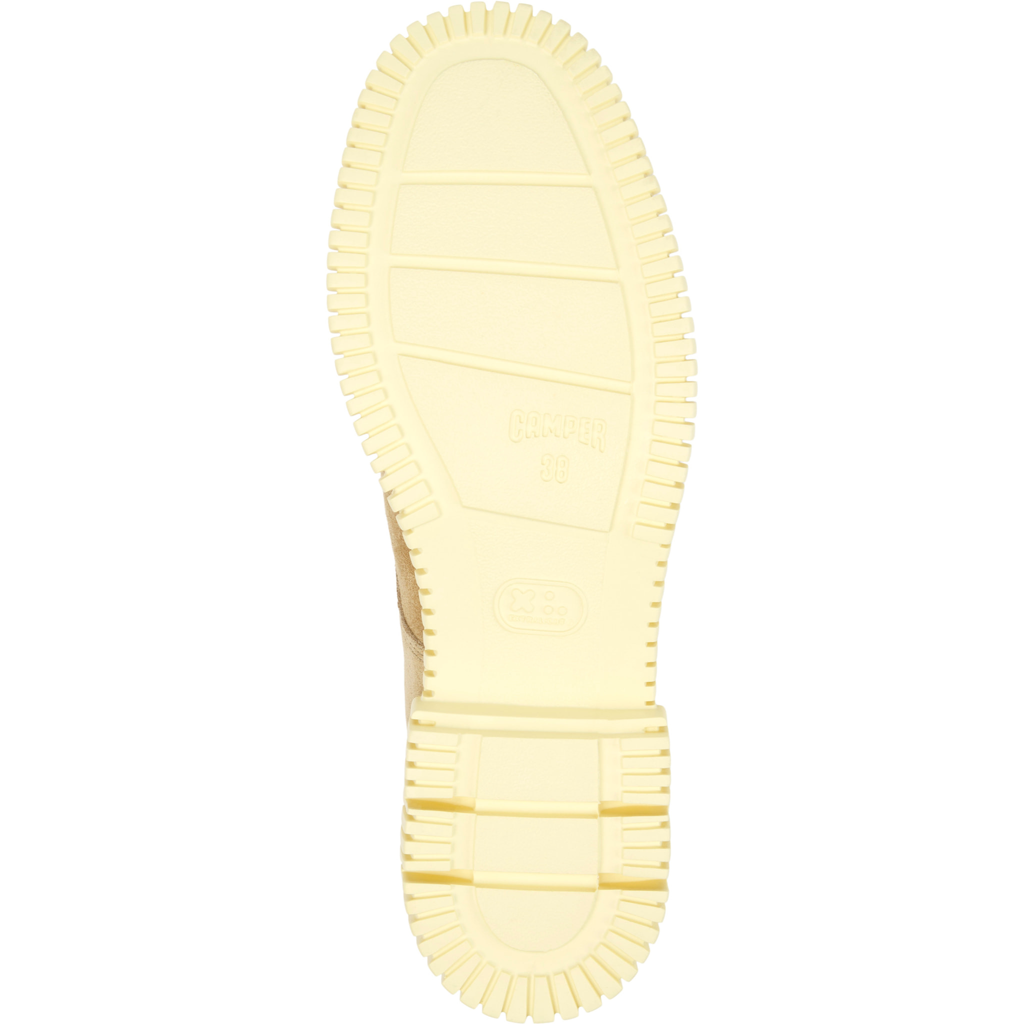 Scarpe stringate - CAMPER Pix - Marrone - Pelle scamosciata