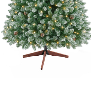 Comet - Albero di Natale con luci LED e pigne ø125x240H cm, 2000 rami