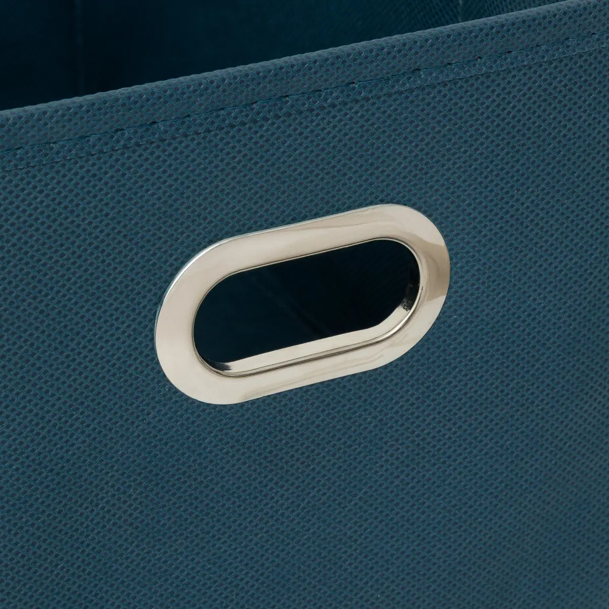 Panier tissu 15x31 cm Bleu pétrole Mix N' Modul