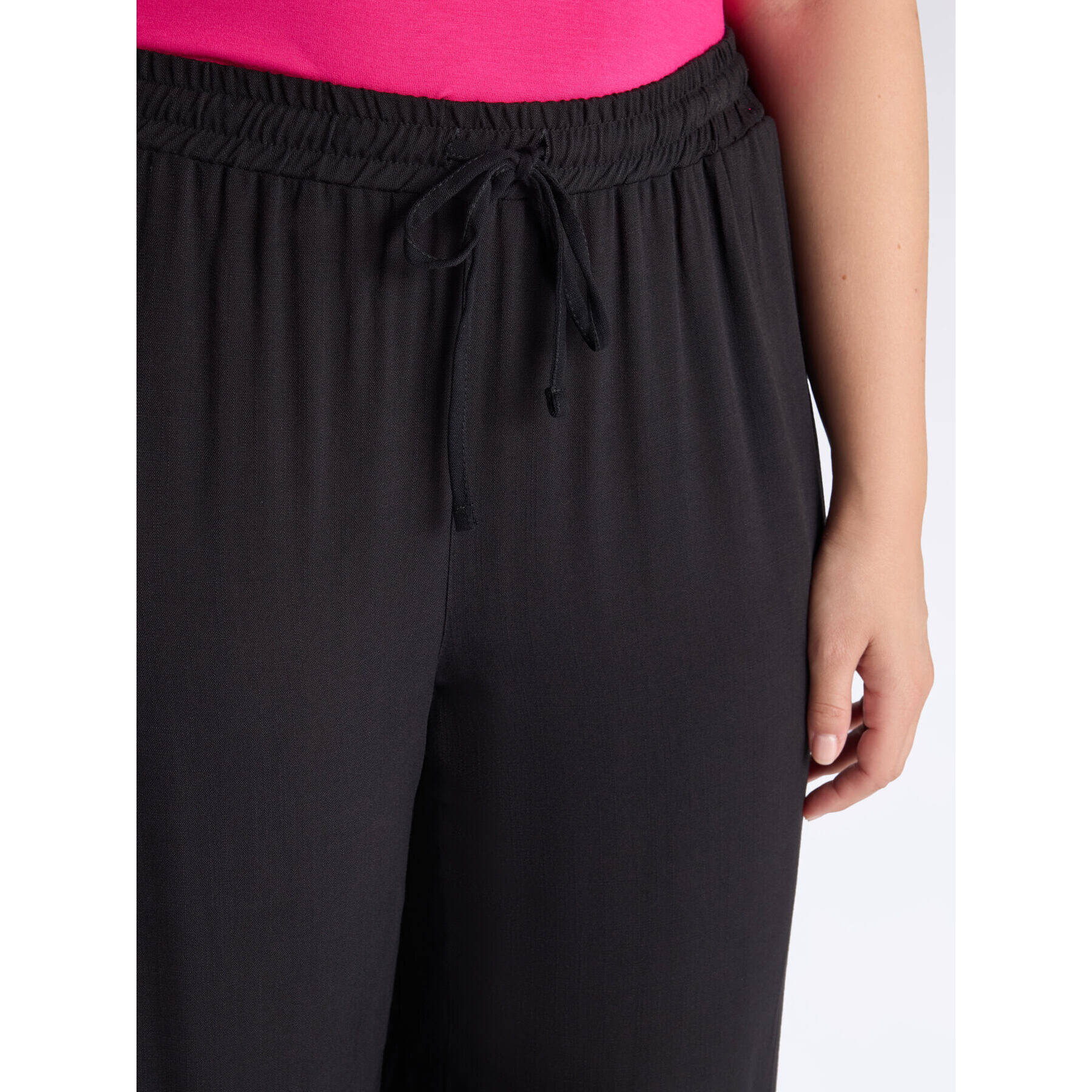 Fiorella Rubino - Pantalones anchos y cropped - Negro