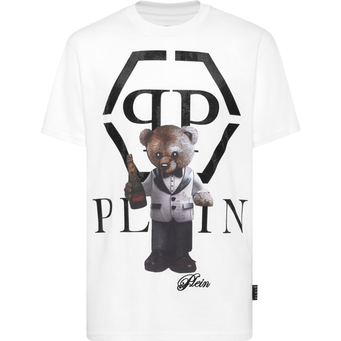 PHILIPP PLEIN Camiseta Cuello Redondo Ss TEDDY