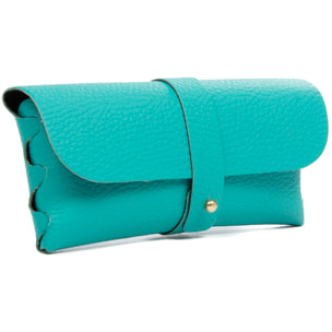 Argelato mini borsa a mano / portafoglio donna. Pelle autentica Dollaro.